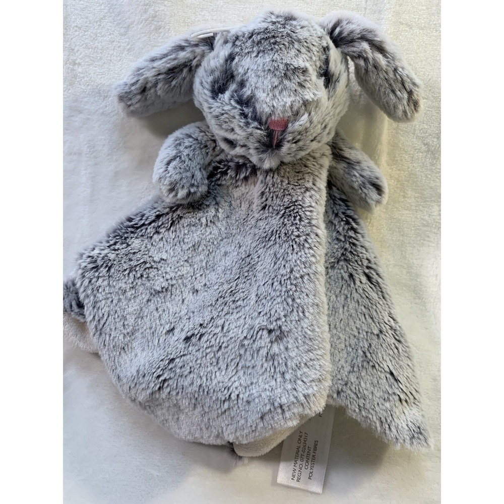 Bunny Rabbit Plush Lovey Security Blanket Animal Adventure Baby Shower Gift NWOT